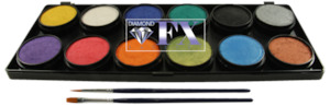 DFX Metallics palette (12 x 10gm)