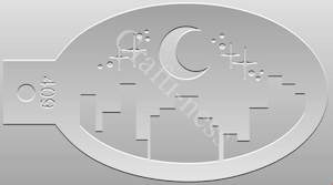 Fpnz Stencils: Skyline stencil