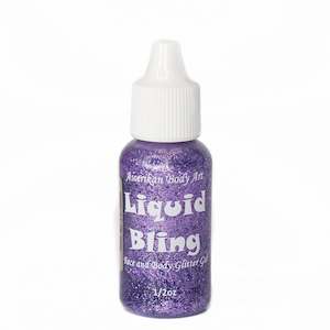 Liquid Bling: Amerikan body art Liquid bling - Lavender .5oz