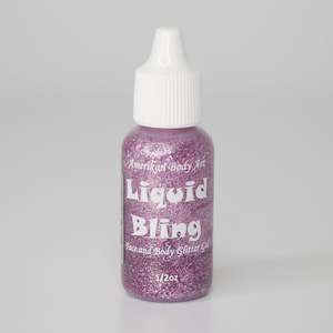 Amerikan body art Liquid bling - Tickled pink .5oz