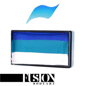 Fusion One Strokes: FUSION body art Split cake Ocean Breeze 30gm