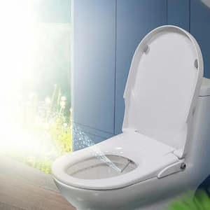 Bidet Toilet Seat with Cover – Non-Electric Bathroom Attachment with Spray Water Wash