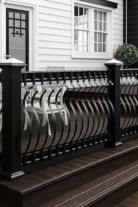 Spigots And Balustrade: 51 Pack 82cm Metal Deck Balusters – Iron Stair Railing Spindles for Indoor & Outdoor Use