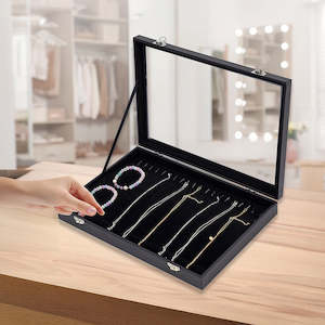 Health And Beauty: Jewellery Display Box Case for Rings Bracelets Necklaces Retail