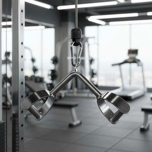 Sports Fitness: Randy & Travis D-Handle Row Gym Handle Bar Attachment