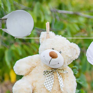 Home Furniture: Retractable Clothesline Hang Clothes Line 20 Ft Retracts Automatically