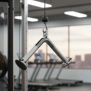 Triceps Press Push Down Bar – Cable Attachment for Arm & Strength Training