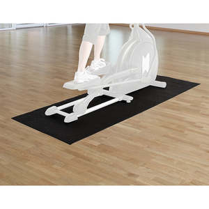 Gym And Fitness Accessories: 2m Gym Rubber Floor Mat Reduce Treadmill Vibration