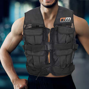 Gym Weights: 20LBS Weighted Weight Gym Exercise Training Sport Vest