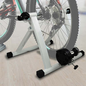 Gym And Fitness Accessories: Indoor Magnetic Bicycle Trainer with 7 Resistance Levels