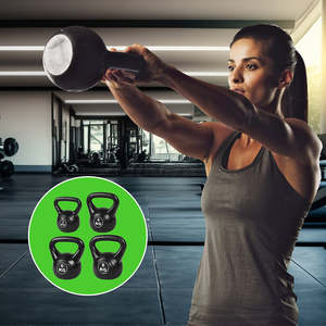 Gym Weights: 4pcs Exercise Kettle Bell Weight Set 20KG