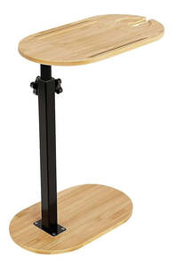 Natural Bamboo Bathtub Tray Table – Adjustable Bath Caddy