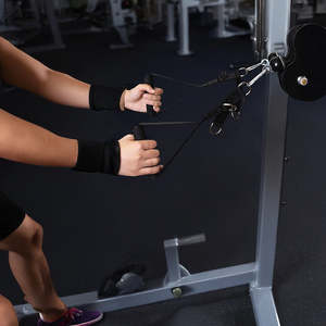Exercise Handles for Cable Machines – 2 Foam Grip Attachments