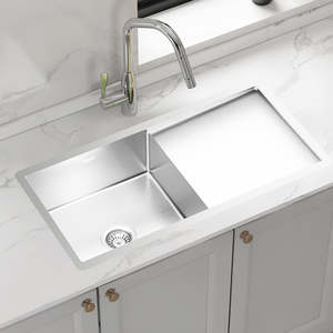 Kitchen Sinks: Stainless Steel Kitchen Sink 950x450mm | 1.5mm 16 Gauge