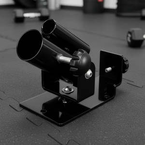 Gym And Fitness Accessories: Landmine T Bar Row Platform with 360 Degree Swivel for 1 & 2 Inch Olympic Bars