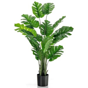 Synthetic Turf: 1.5M Artificial Monstera Tree Faux Decorative Plant in Pot