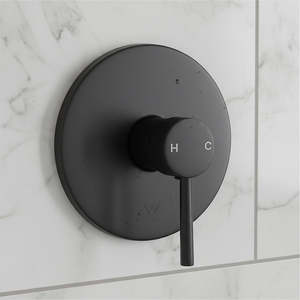 Bathroom Shower Bath Mixer Tap WATERMARK Approved – Black