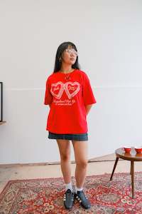 Tees: Heart Locket Tee - Red
