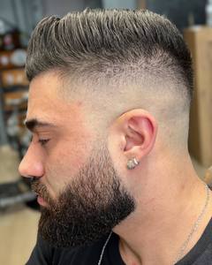 Clipper Cut Haircut And Beard Styling