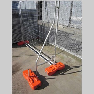 Temporary fencing that turns up when you need it