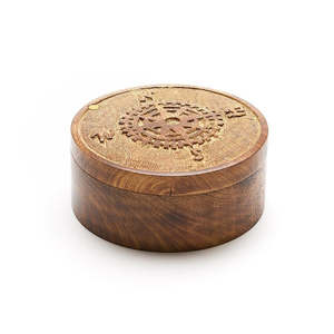 Keepsake Boxes: Wooden Keepsake Pivot Box - Adventure Design