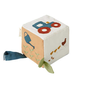 Sale Samples And Clearance: Fabelab | Organic Cotton Fabric Cube - Farm