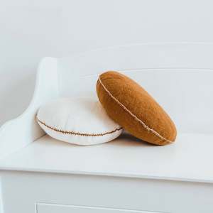 Home Decor: Muskhane Felt Smarties Cushions | Two Colours