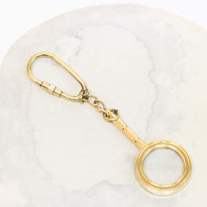 Magnifying Glass Keyring