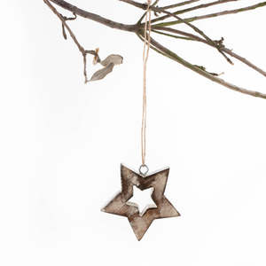 Tara Projects: Christmas Decor - Mango Wood Star