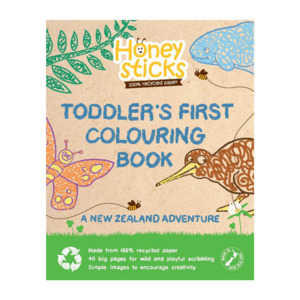 Honeysticks | Colouring Book - A New Zealand Adventure