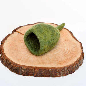 Loose Part Play: Tara Treasures | Loose Parts - Felt Gum Nut Pod
