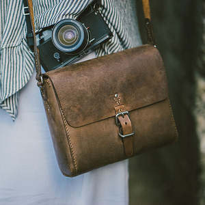 The Companion Satchel: Vintage Brown