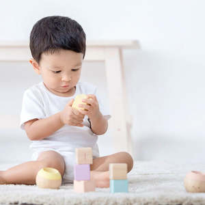 Eco Wooden Sensory Blocks