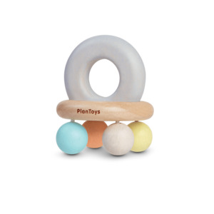 Plan Toys Plantoys: Eco Wooden Bead Rattle