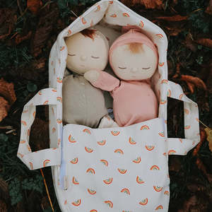 Home Corner And Dramatic Play: Olli Ella Doll Carry Cots (4 Designs)