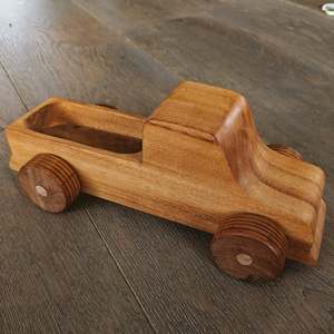 Vehicles: Natural Wooden Ute