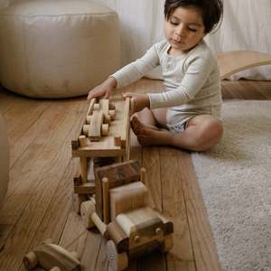 Vehicles: Qtoys | Transport Truck with 6 Cars