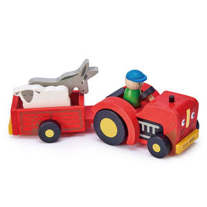 Tender Leaf Toys | Tractor and Trailer Set