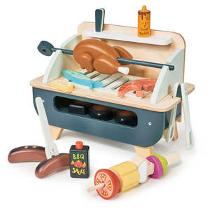 Tender Leaf Toys: Tender Leaf Toys | Wooden Barbeque Play Set