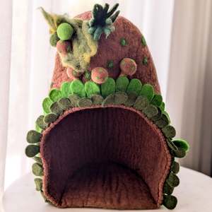 Felt Fairy Home | Earth Cave and Dragon Set