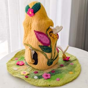 Felt Fairy Home | Honey Bee