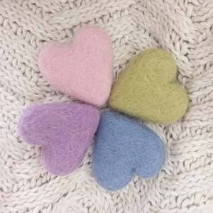 Mindful Play: Felt Pastel Pocket Hearts