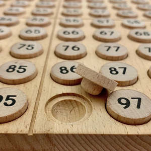 Wooden Counting Chips | Set of 100