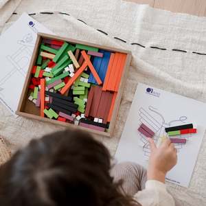 Qtoys | Montessori Cuisenaire Learning Rods