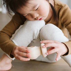 Montessori Inspired Toys: Qtoys | Montessori Mushroom Screw