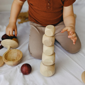 Loose Parts - Wooden Gem Blocks