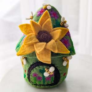 Himalayan Felt: Felt Fairy Home | Sunflower Meadow