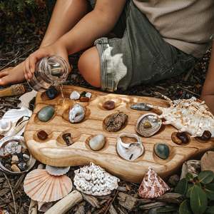 Wooden Rockpool Tray