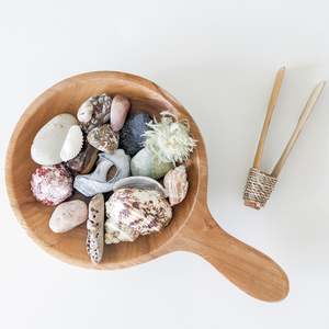 Bowls And Trays: Large Wooden Scoop