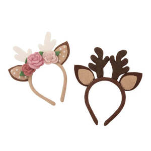 Pashom: Christmas Felt Reindeer Headbands